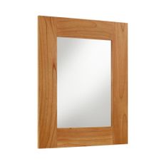 Estila Masívne nástenné hranaté zrkadlo MADHU s rámom z dreva mindi 100cm