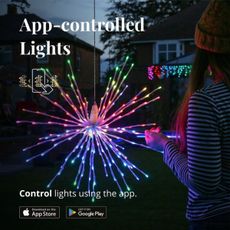 Twinkly TWB200STP-WEU - LED RGB Vonkajšia vianočná hviezdica 200xLED IP44 Wi-Fi