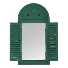 Vonkajšie zrkadlo s dreveným rámom 39x75 cm – Esschert Design