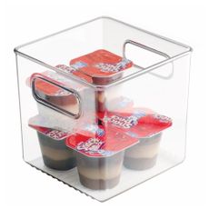 Úložný box do chladničky iDesign Fridge Pantry, 15 × 15 cm