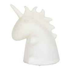 Biela LED lampáš (výška 11,5 cm) Unicorn – Hilight