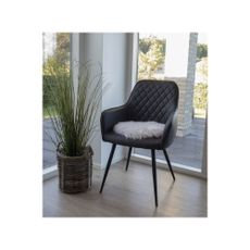Biela ovčia kožušina House Nordic Circle, ⌀ 35 cm
