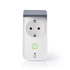 Nedis WIFIPO120FWT - Inteligentná vonkajšia zásuvka 3680W/230V/Typ F/16A Wi-Fi IP44