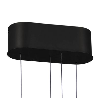 Klausen 142039 - LED Stmievateľný luster na lanku LIV LED/50W/230V čierna + DO