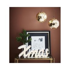 Biela svetelná LED dekorácia Markslöjd Xmas, dĺžka 40 cm