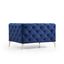 Kreslo Como Navy Blue