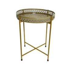 Ambia Home PRÍRUČNÝ STOLÍK, zelená