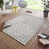 NORTHRUGS - Hanse Home koberce Kusový koberec Twin Supreme 103866 Leyte Grey/Cream – na von aj na doma - 160x230 cm