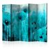 Paraván Turquoise madness Dekorhome 135x172 cm (3-dielny)