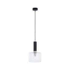 Jupiter 1855 - VA1 - Luster na lanku VANES 1xE27/60W/230V chróm/čierna
