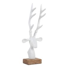 Kovová soška (výška 34 cm) Reindeer Head – PT LIVING