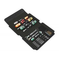 Wera 135927 Nástroje Kraftform Kompakt SH 1 sanitácia/topenie s 1/4" račňou Zyklop Speed (sada 25 dielov)