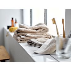 Béžová froté bavlnená osuška 70x140 cm Comfort – Södahl