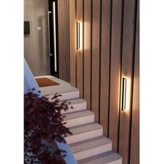 Eglo 900677 - LED Vonkajšie nástenné svietidlo NEVIANO 2xLED/7W/230V 3000K IP55