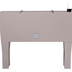 Prosperplast Truhlík RATAN CASE HIGH mocca, varianta 60 cm
