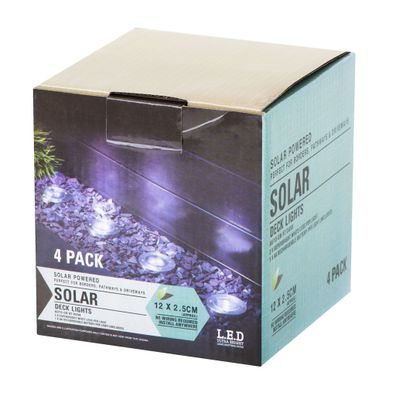 Solárne pozemné záhradné stropné svietidlá 8LED 4ks teplá biela