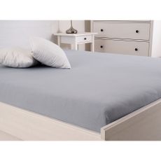 Sivá napínacia plachta 90x200 cm – B.E.S.