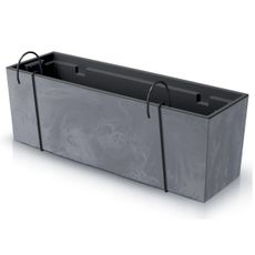 NABBI DUC600EW plastový balkónový kvetináč 58 cm marengo