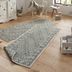 NORTHRUGS - Hanse Home koberce Kusový koberec Twin-Wendeteppiche 103115 grün creme – na von aj na doma - 80x150 cm