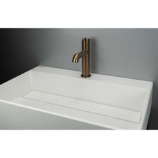 Deante CQR_AU6M - Umyvadlo CORREO 40x60 cm na dosku granit/alabaster