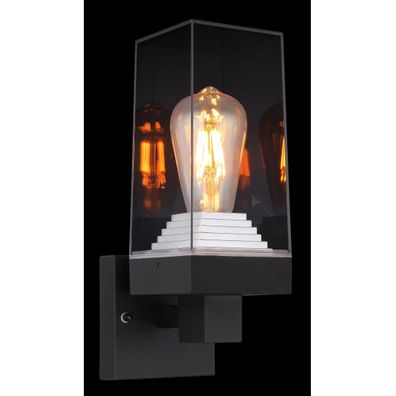 Globo 31370 - Vonkajšie nástenné svietidlo GABBA 1xE27/40W/230V IP44