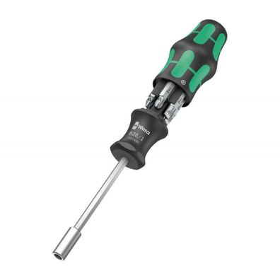Wera 051512 Kraftform Kompakt 27 Imperial Bit Holder Set 1 vrátane bitov v rukoväti (sada 7 kusov)