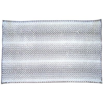 Kúpeľňový koberček Drop Sivá/Biela 50x80 cm