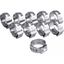 Spona na hadicu, 10ks, O13,8mm, INOX