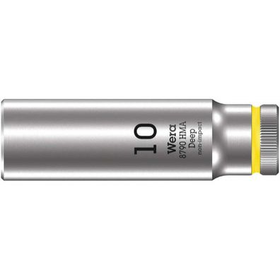 Wera 004507 Nástrčné hlavice Zyklop 1/4" 6 hrana 10 mm typ 8790 HMA - hlboké