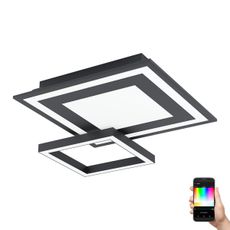 Eglo 900025 - LED RGBW Stmievateľné stropné svietidlo SALITERAS-Z LED/21,6W/230V