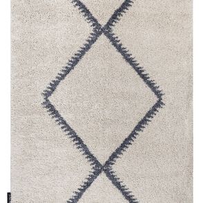 Dywany Łuszczów Kusový koberec Berber Maknes B5910 cream and grey - 140x190 cm