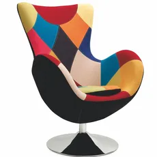 HALMAR Relaxačné kreslo Farfalla patchwork