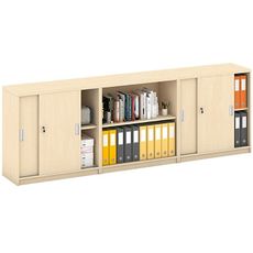 Zostava skríň MIRELLI, Typ II - breza