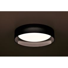 Duolla - LED Stropné svietidlo ROLLER LED/24W/230V pr. 45 cm čierna