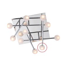 Luxera 17101 - Náhradné sklo OLIVIA G4