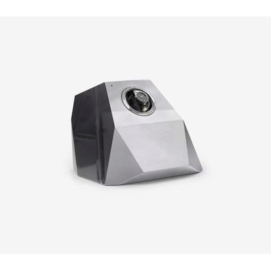 Estila Luxusný dizajnový lesklý naťahovač hodiniek v striebornej farbe z mahagónového dreva Diamond 26 cm