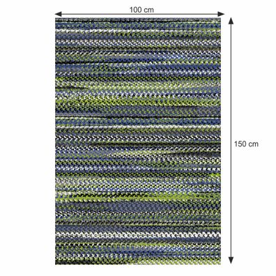 KONDELA Feten koberec 100x150 cm kombinácia farieb