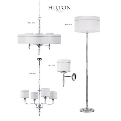 Jupiter 1427 - Nástenné svietidlo HILTON 1xE27/60W/230V