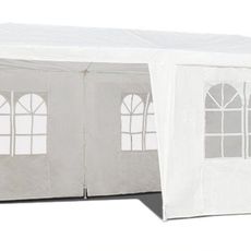 MultiGarden Skládací zahradní párty stan BERTA 3x6 m bílý
