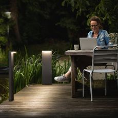Philips 16486/93/P0 - LED Vonkajšia lampa MYGARDEN BUSTAN 2xLED/4,5W/230V IP44