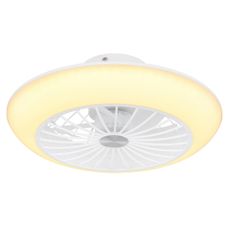 Globo 03632W - LED Stropné svietidlo s ventilátorom LAFEE LED/18W/230V