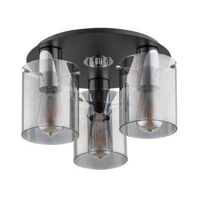 Stropné svietidlo ATMAN 3xE27/60W/230V lesklý chróm