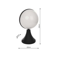 Vonkajšia lampa CIRCULO 1xE27/40W/230V IP44