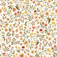 Detská tapeta 10 m x 50 cm Vintage Flowers – Lilipinso