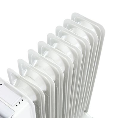 NABBI NB-1011 2000 W elektrický olejový radiátor biela