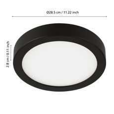 Eglo 98847 - LED Stmievateľné kúpeľňové svietidlo FUEVA-Z  LED/19,5W/230V IP44
