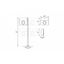 Radius design cologne Schránka na listy RADIUS DESIGN (LETTERMANN 1 STANDING stainles steel 563) nerez
