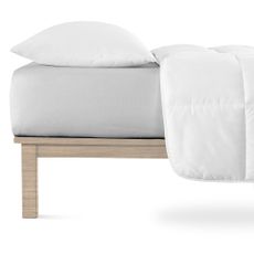 Svetlosivá napínacia plachta jersey 200x200 cm Boxspring – Andrea Simone