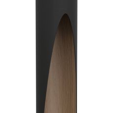 Eglo 900874 - LED Luster na lanku BARBOTTO 1xGU10/4,5W/230V čierna/hnedá