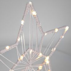 Solight 1V268 - LED Vianočná dekorácia LED/2xAAA hviezda
